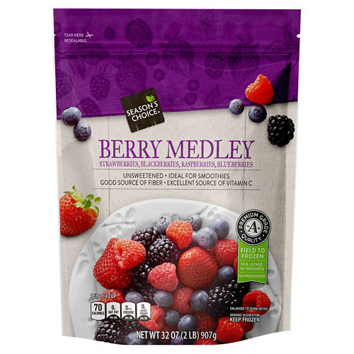 berry様 Season's Choice Frozen Berry Medley, 32 oz